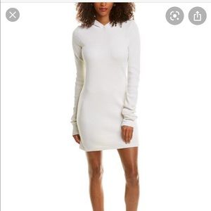 Cotton Citizen Monaco Bone Hoodie Waffle Dress